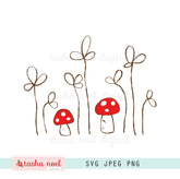 Mushroom Printable SVG